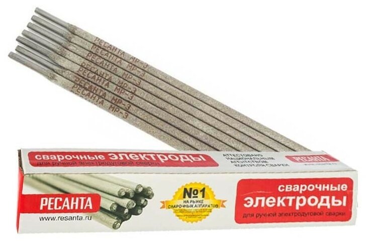 электроды РЕСАНТА МР-3 4,0х450мм 3кг - фото №11