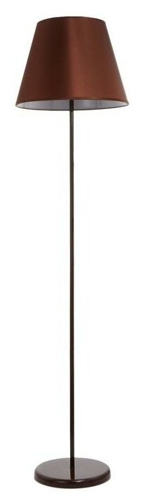Торшер BayerLux 4601, E27, 15 Вт, высота: 158.5 см, коричневый