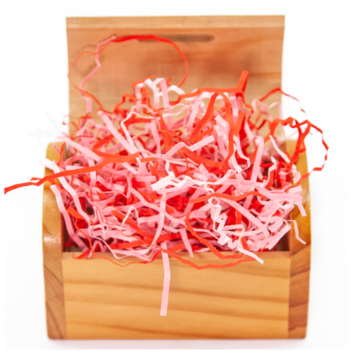 фото Наполнитель бумажный микс, розовый, 50 г. дон баллон