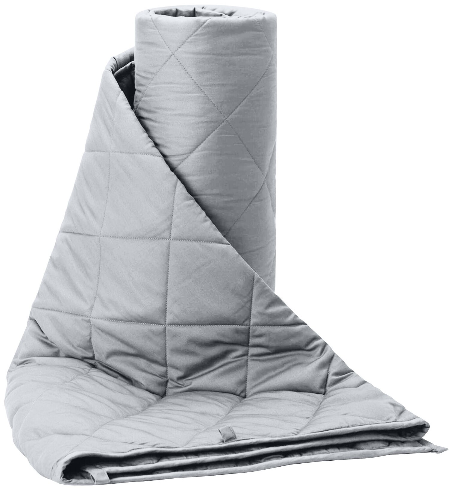 Утяжеленное одеяло Gravity (Гравити) Wellina, 172x205 см. серое 10 кг. / Сенсорное одеяло Gravity 172 x 205 см. 10 кг. (цвет серый)/ Тяжелое одеяло - фотография № 19