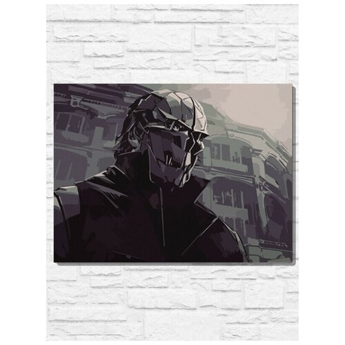 Картина по номерам на холсте игра Dishonored 2 (PS, Xbox, PC, Switch) - 9824 Г 30x40