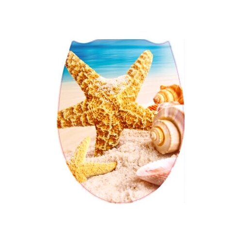 Сиденье для унитаза фотопринт 'бриз'