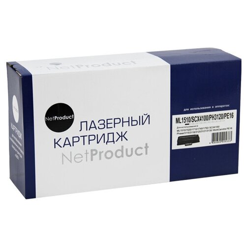 Картридж лазерный NetProduct ML-1710D3 для Samsung ML-1510/1710/Xerox Ph3120/PE16, черный