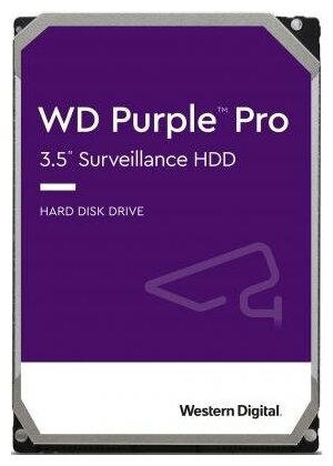 Western digital 8TB WD Purple PRO (WD8001PURP) {Serial ATA III, 7200- rpm, 256Mb, 3.5