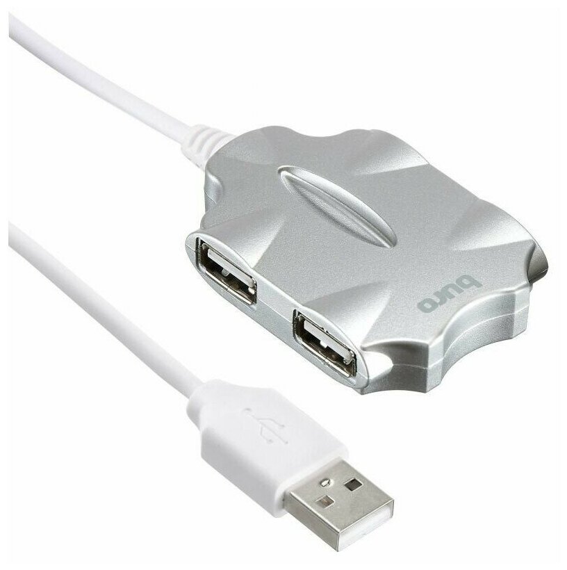 USB-концентратор Buro (BU-HUB4-0.5-U2.0-CANDY)