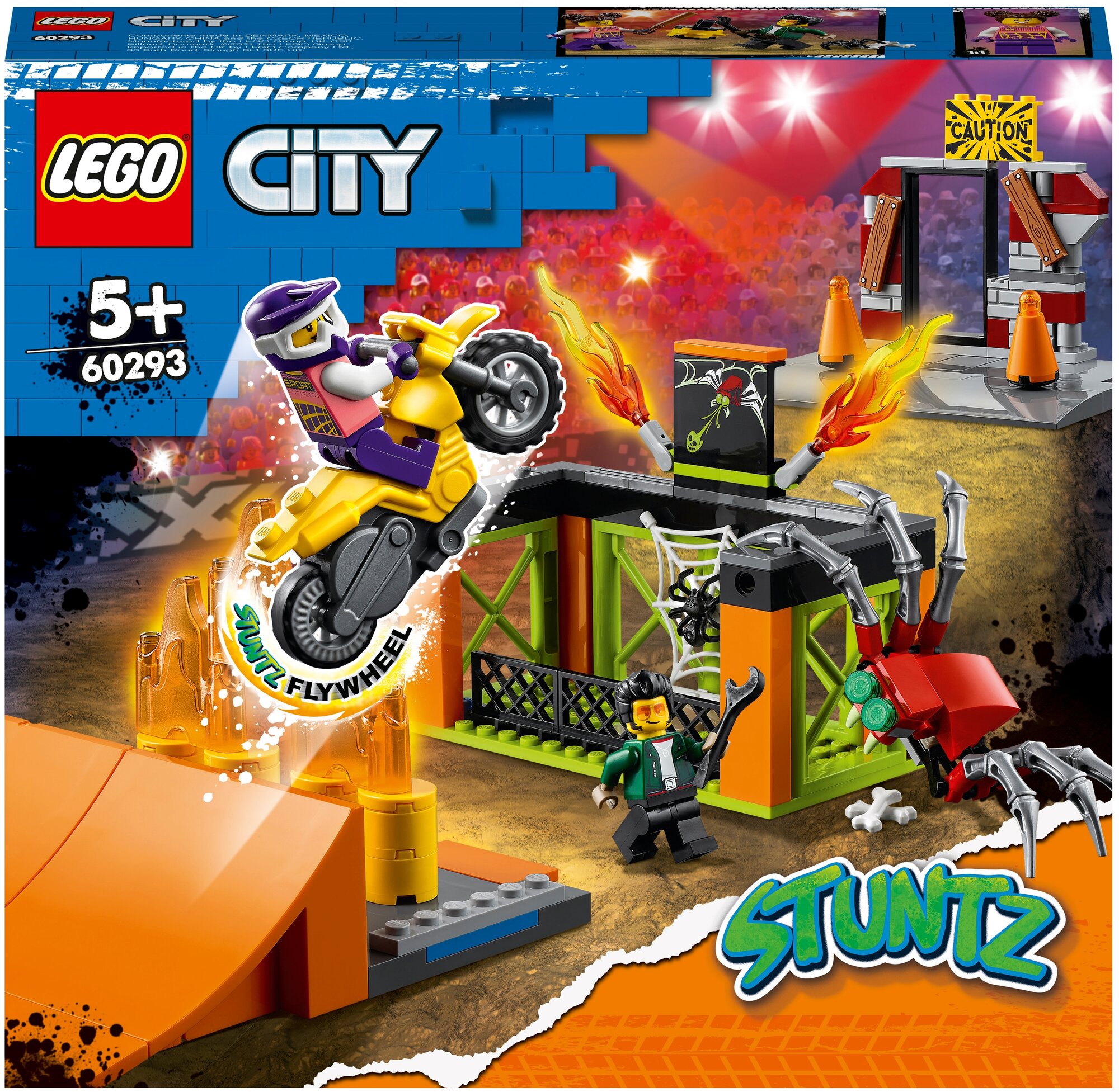 Конструктор LEGO City Stuntz 60293 Парк каскадёров, 170 дет.