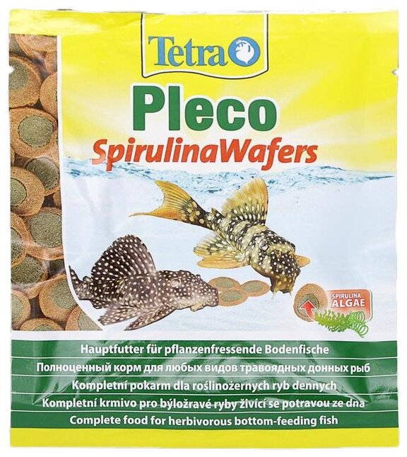       Tetra Pleco Spirulina Wafers 15