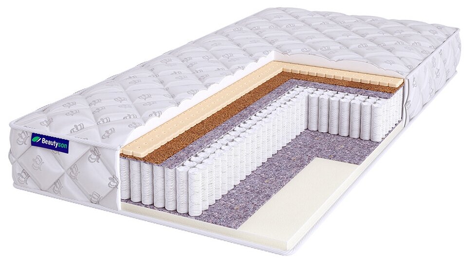 Матрас Beautyson Roll Spring Mix Soft S1200 90х190
