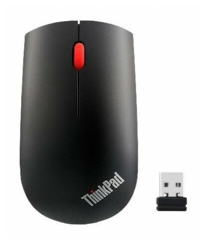Мышь Lenovo ThinkPad Essential черный оптическая 1200dpi беспроводная USB 4X30M56888