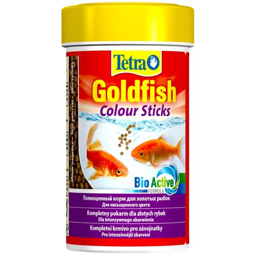 корм tetra goldfish colour sticks для улучшения окраса золотых рыбок в палочках Корм для золотых рыбок Tetra Goldfish Colour Sticks, для улучшения окраса, палочки, 100 мл, 1 шт