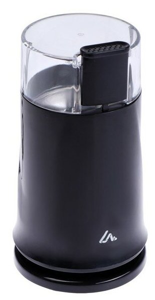 Кофемолка электрическая Luazon LCG-02, 120 Вт, 80 г, черная
