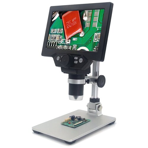 Цифровой микроскоп с большим ЖК дисплеем и записью для прикладных работ и пайки DigiMicro DM700 LCD