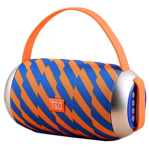 Портативная беспроводная колонка T G TG112 оранжево-синий 119900₽