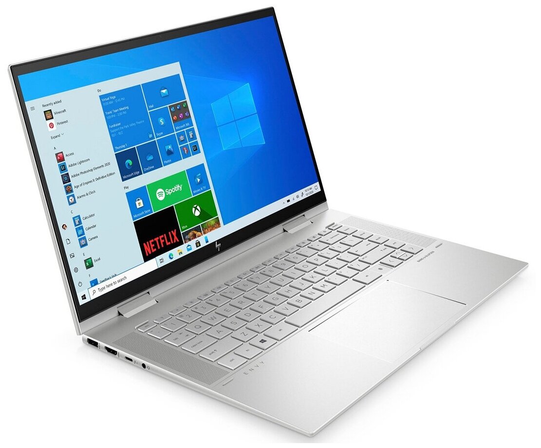 Ноутбук HP Envy x360 15-es0021ur 4E1Q9EA серебристый