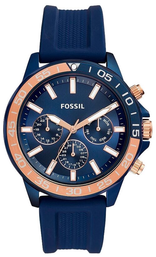 Наручные часы FOSSIL, синий