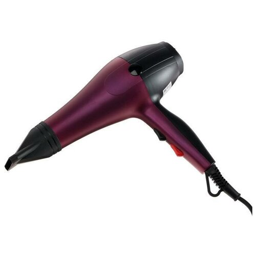Фен 1500 Вт 2 скорости 3 температурных режима фиолетовый 1 шт 210200₽