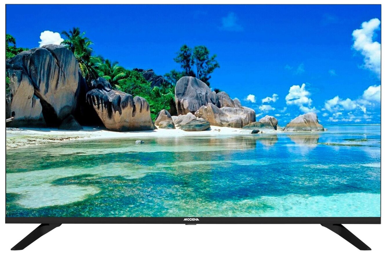 43" Телевизор MODENA TV 4356 LAX 2022 LED, черный