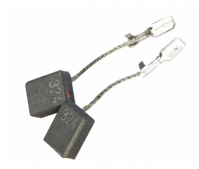 фото Угольные щетки для УШМ (болгарки) METABO. Размер 15мм*12,5мм*6мм (Д*Ш*Т)