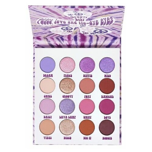 BH Cosmetics Flower Power 16 Color Shadow Palette разноцветный