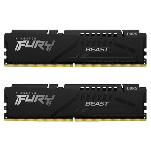 Оперативная память Kingston FURY Beast 32 ГБ (16 ГБ x 2 шт.) DDR5 5600 МГц DIMM CL40 KF556C40BBK2-32