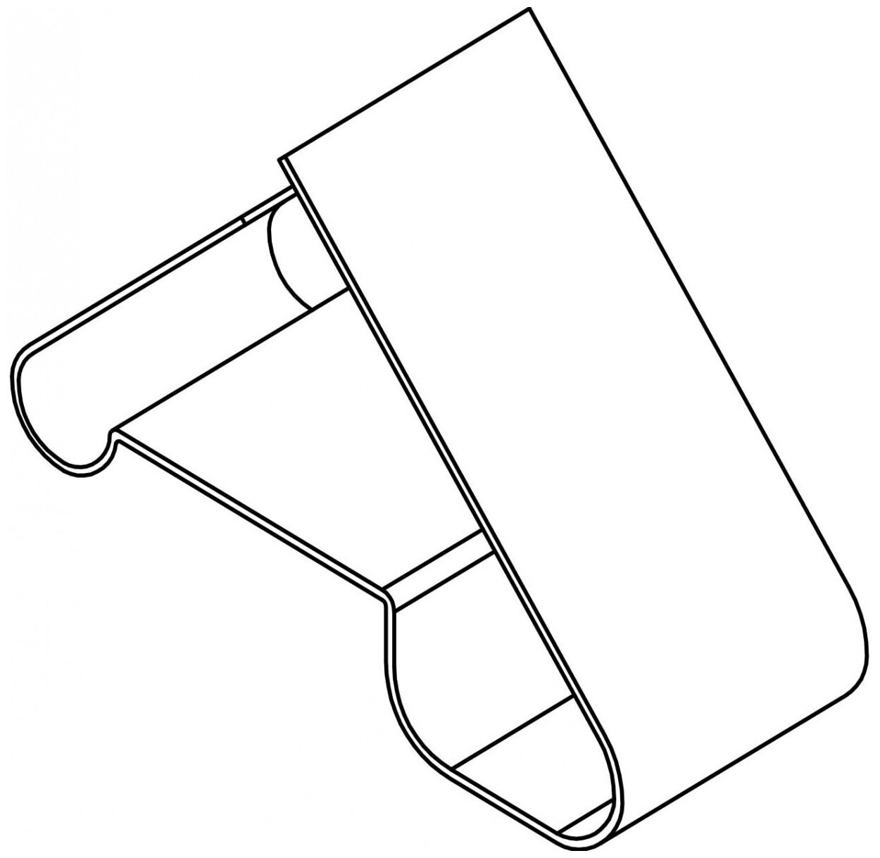 EKF Зажим крепежный ТСР/Т.1-25 Ц (50 шт.) tcpt-1-25