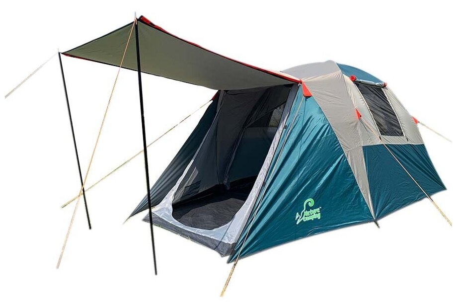 Палатка туристическая 4-местная, JWS1860, MirCamping