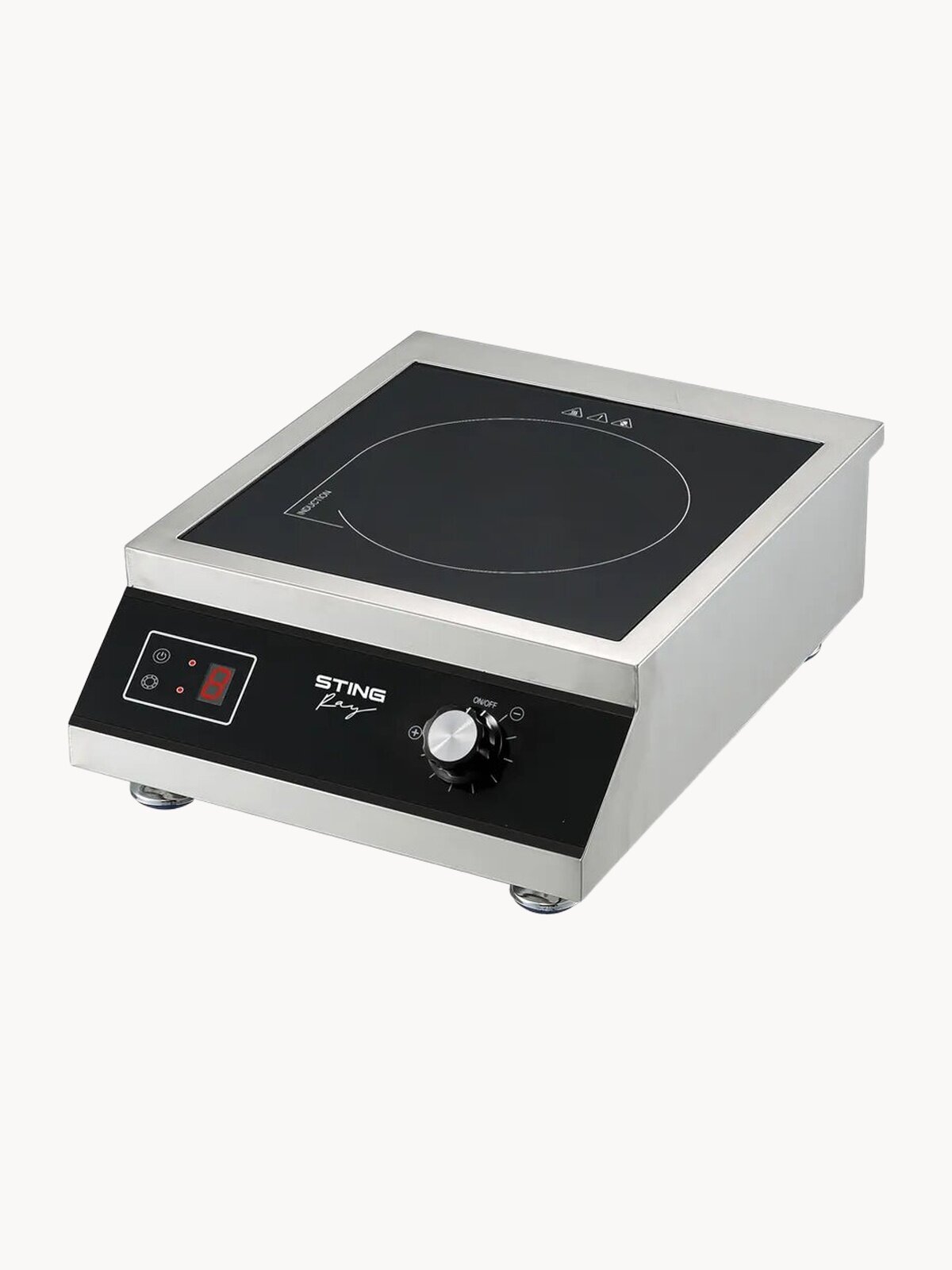 Плита индукционная электрическая STINGRAY ST-HP3514A безимпульсная сталь