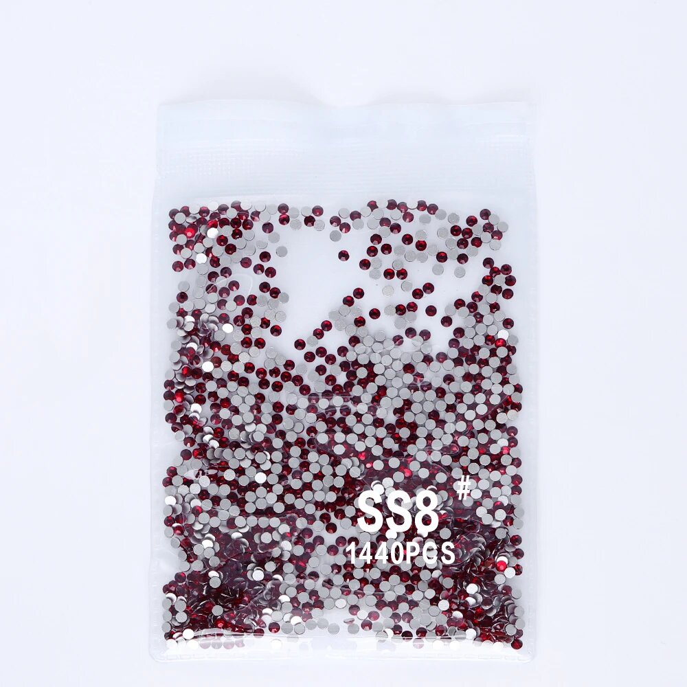 Стразы SS8 1440шт, цвет: SS8