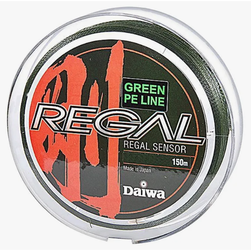 плетеный шнур daiwa regal sensor d 0 42 мм 150 м 40 кг желтый 1 шт Шнур плетеный DAIWA Regal Sensor чёрный 0,171мм 150м 4кг