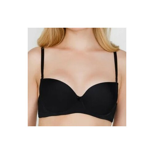 Бюстгальтер infinity lingerie, размер 75В, черный бюстгальтер infinity lingerie размер 75с черный