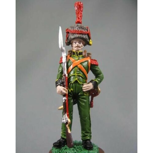 Оловянный солдатик 60мм Гренадер 2-го пехотного полка Нассау в походной форме, 1810-1812 гг.