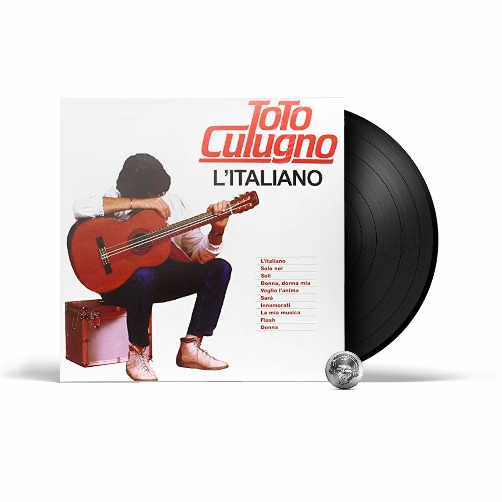 Toto Cutugno - L'Italiano (LP) 2016 Black Виниловая пластинка