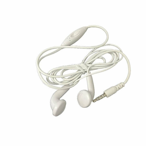 Наушники внутриканальные стерео с микрофоном 35мм для Motorola Moto Original Белый 790₽