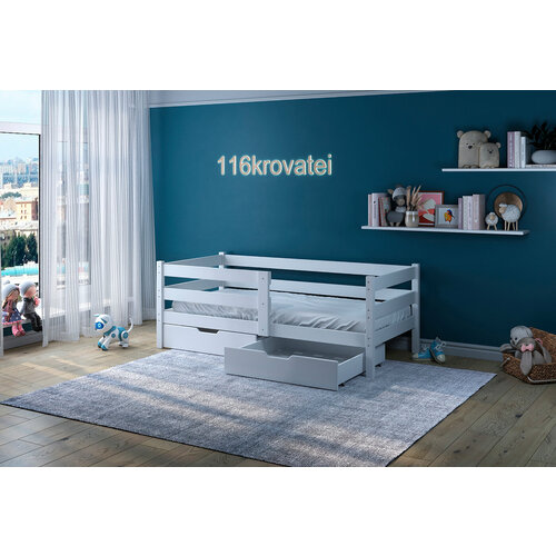 Кровать софа 180*80 белая с ящиками