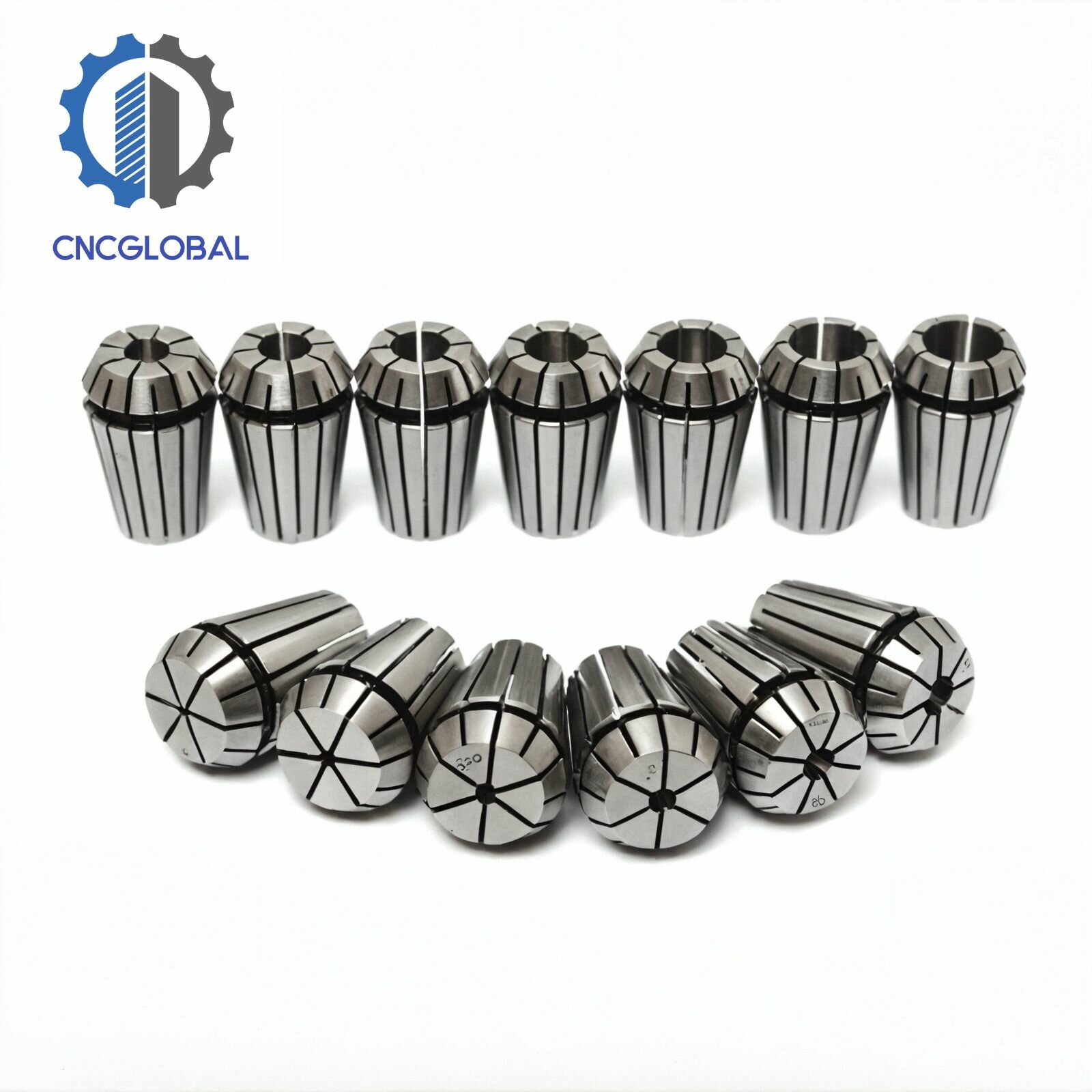 фото Пружинная цанга ER11 2.5mm CNCGLOBAL высокоточный патрон для гравировального станка с ЧПУ, токарно-фрезерный инструмент