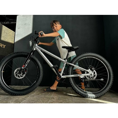 Велосипед Time Try ТT2807s 24 Алюминиевая рама 11 Взрослый Подростковый Унисекс серебристый 22700₽