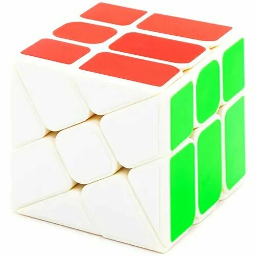 Кубик Рубика YJ Windmill v2 Белый / Развивающая головоломка