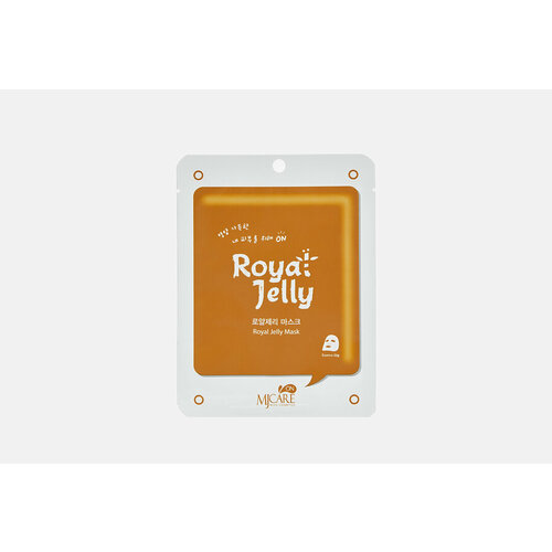 маска тканевая с маточным молоком mijin care royal jelly 1 шт Маска тканевая с маточным молоком Mijin Care Royal Jelly / количество 1 шт