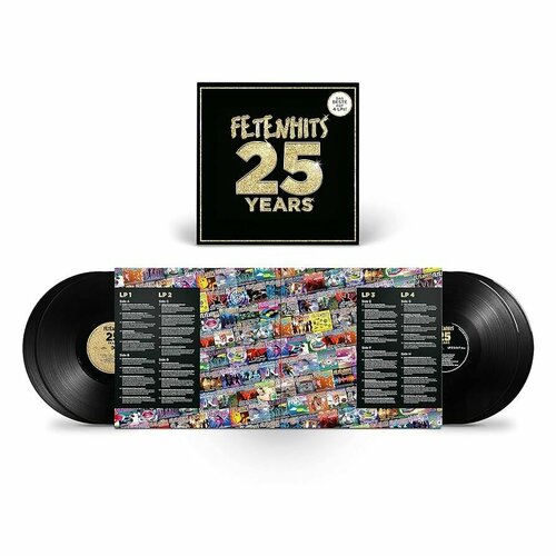 Виниловая пластинка сборник FETENHITS - 25 YEARS 4LP
