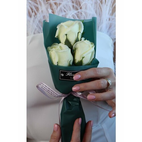 Букет из мыльных роз, цветы из мыла, подарок девушке, мыльный букет