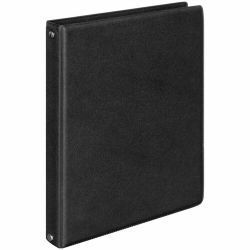 Тетрадь А5 160л кл на кольцах BG BLACK 1 обл ПВХ бл 65гм2 660₽