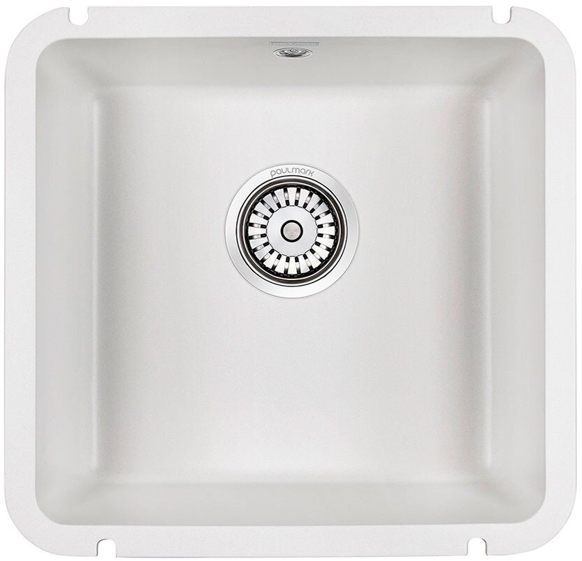 фото Мойка для кухни Paulmark Unter белый PM204543-WH