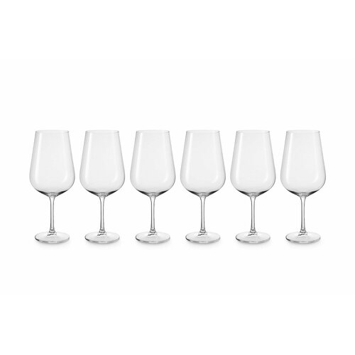 Набор бокалов для красного вина 850 мл, Стекло, 6 шт