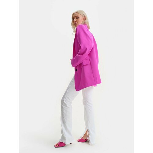 Пиджак MIST, размер One Size, розовый пиджак mist размер one size бежевый