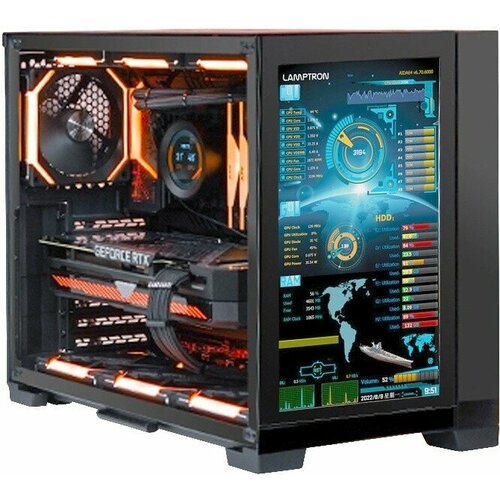 Корпус Lamptron DMS380B Monitor Case Black (LAMP-DMS380B)