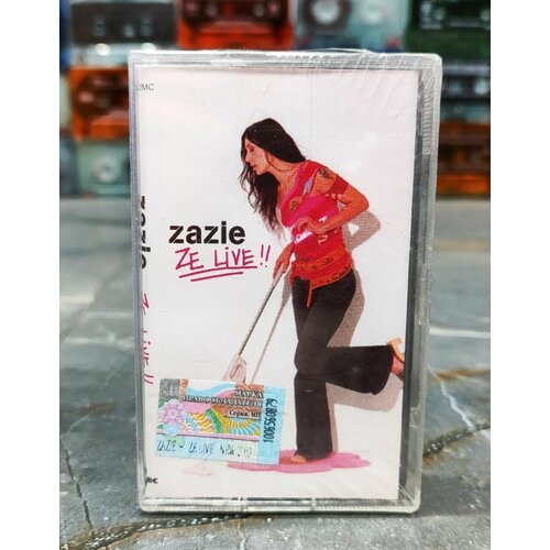 Zazie Ze Live, аудиокассета, кассета (МС), 2006, оригинал