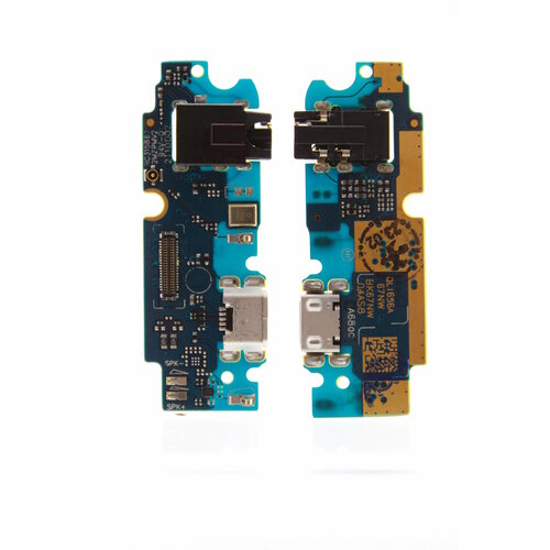 Шлейф для Asus Zenfone Max Pro (M1) (ZB602KL) (плата) + разъем зарядки + разъем гарнитуры + микрофон A+
