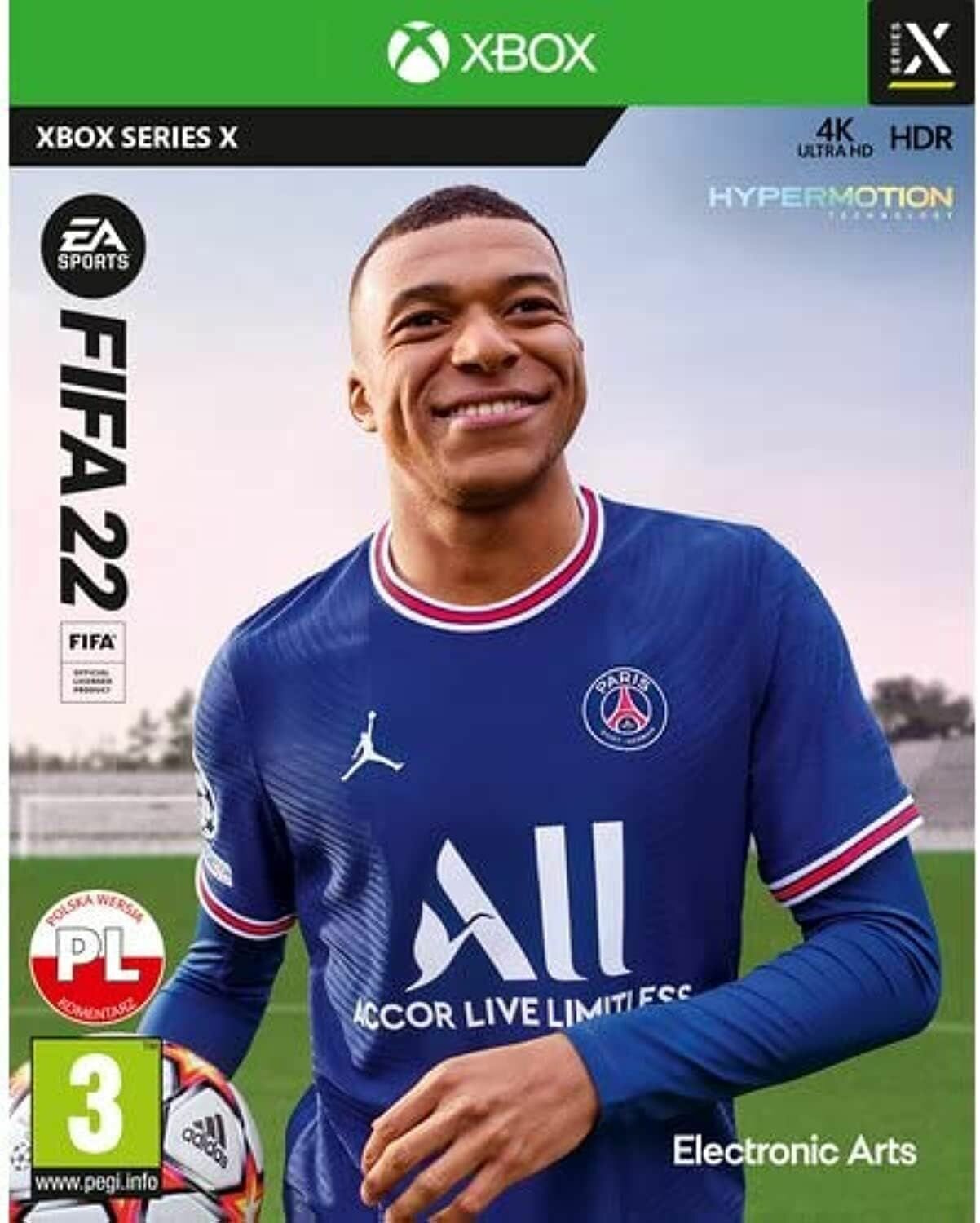 Игра FIFA 22 (Xbox Series X, Русская версия)