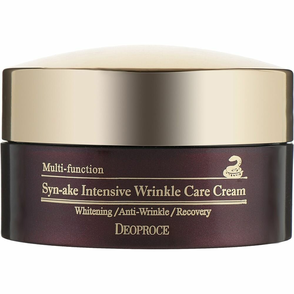 Deoproce Syn-Ake Intensive Wrinkle Care Cream Крем для лица со змеиным ядом, 100 мл