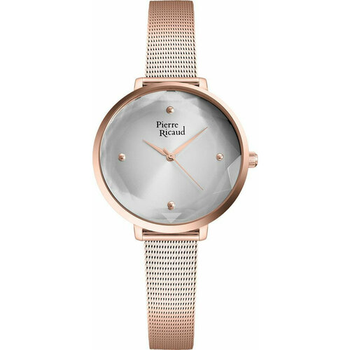 Наручные часы Pierre Ricaud, розовое золото наручные часы pierre ricaud strap розовое золото